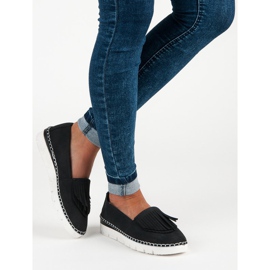 Vices Zapatos sin cordones boho negro 7