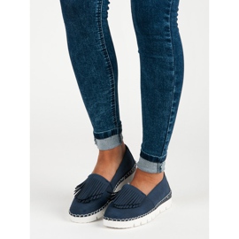 Vices Zapatos sin cordones boho azul 5