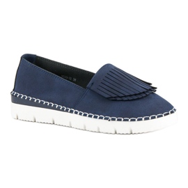 Vices Zapatos sin cordones boho azul 3