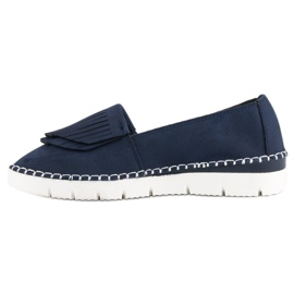 Vices Zapatos sin cordones boho azul 4