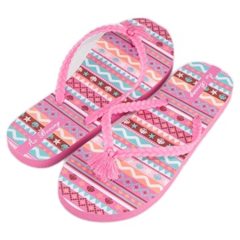 Ax Boxing Chancletas rosado 2