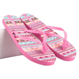 Ax Boxing Chancletas rosado 1