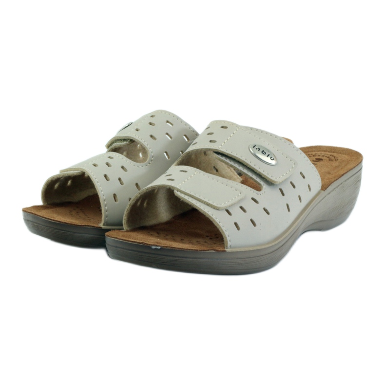 Cuña velcro Inblu PL029 beige 3