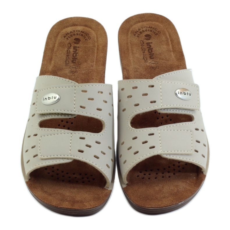 Cuña velcro Inblu PL029 beige 4