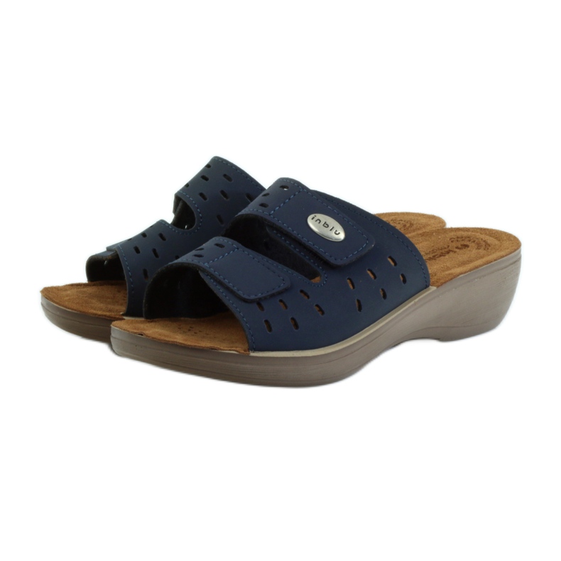 Cuña velcro Inblu PL029 azul marino 3