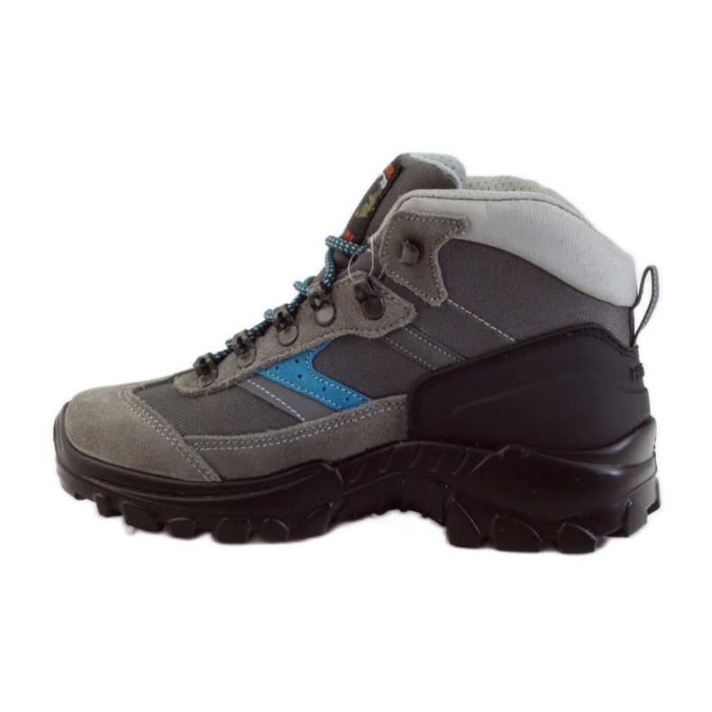 Zapatos trekking grisport negro azul 2