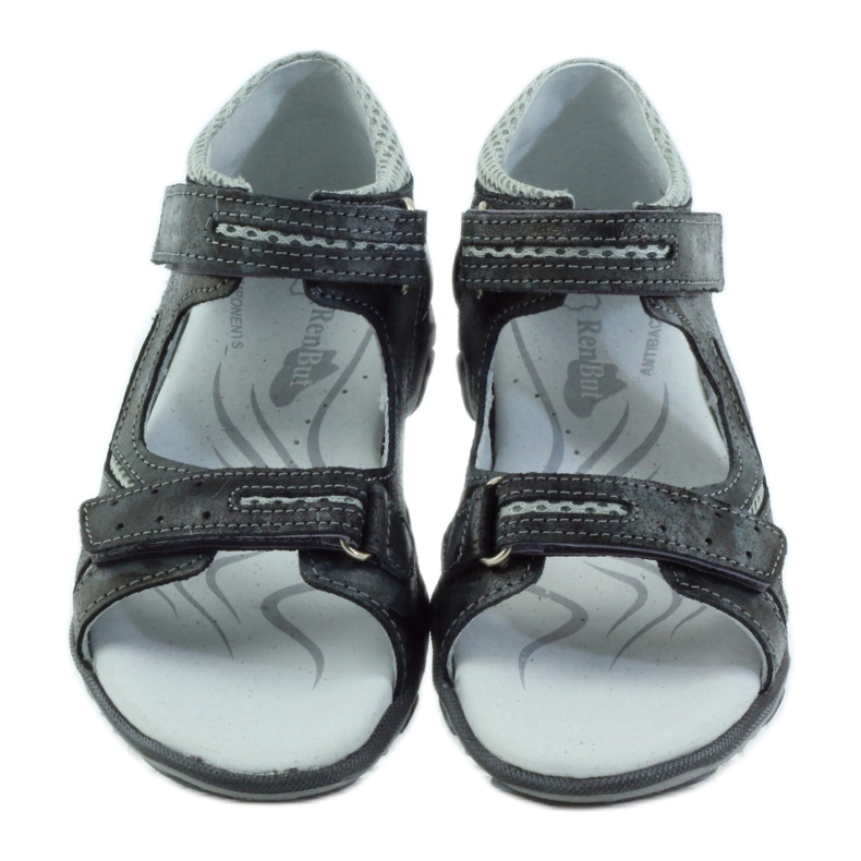 Sandalias velcro Ren But gris camuflaje 4