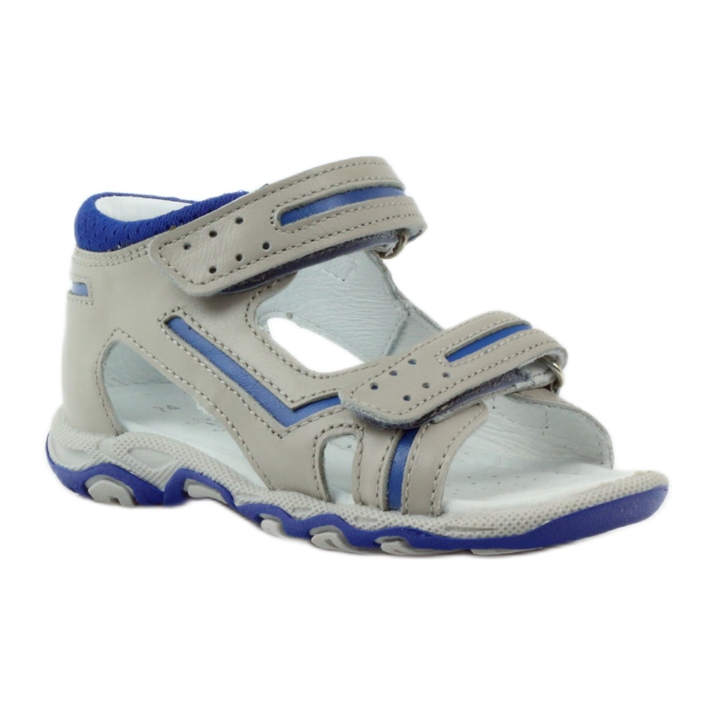 Sandalias con Velcro Bartek 31825 gris azul 1