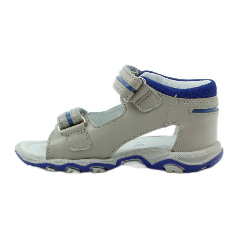 Sandalias con Velcro Bartek 31825 gris azul 2