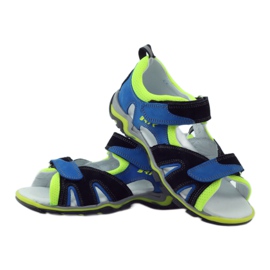 Sandalia nabo Bartek 19187 multicolor azul negro 3