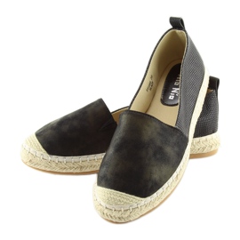 Alpargatas negras de mujer FF088 Black negro 5