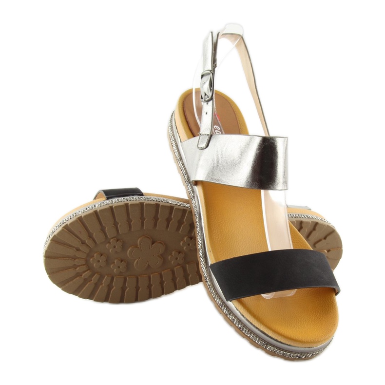 Sandalias negras mujer SL88P Negro 2 Sandalias negras mujer SL88P Negro 2