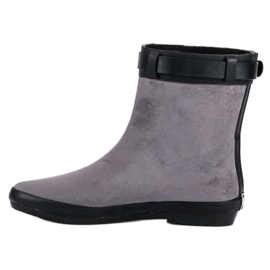 Kylie Botas de agua bajas para mujer gris 1 Kylie Botas de agua bajas para mujer gris 1