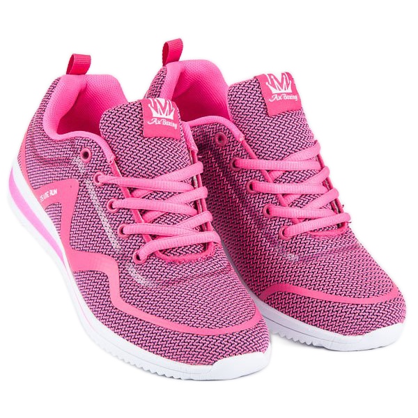 Ax Boxing Zapatos deportivos casuales rosa 1