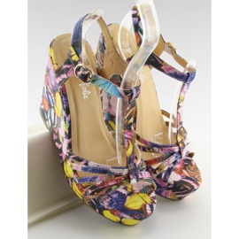 Sandalias con cuña YX-17 negras negro 1 Sandalias con cuña YX-17 negras negro 1