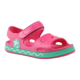 Sandalias de espuma para agua rana rosa rosado 1