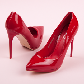 Vinceza Tacones granate rojo 6