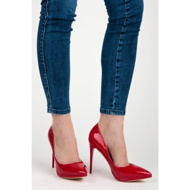 Vinceza Tacones granate rojo 5