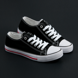 Deportivas negras mckeylor blanco negro 4