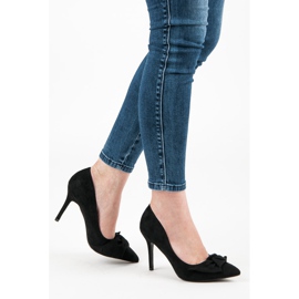 Bestelle Tacones de ante negro 4