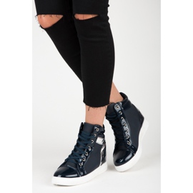 Emaks Deportivas lacadas azul 6