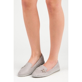Bestelle Señores sin cordones con una estrella gris 6