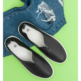 Zapatillas slip-on negras negro 4