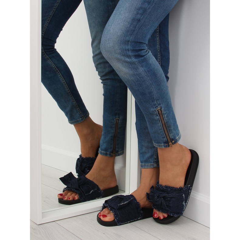 Babucha vaquera azul marino HN55 D.BLUE 2 Babucha vaquera azul marino HN55 D.BLUE 2