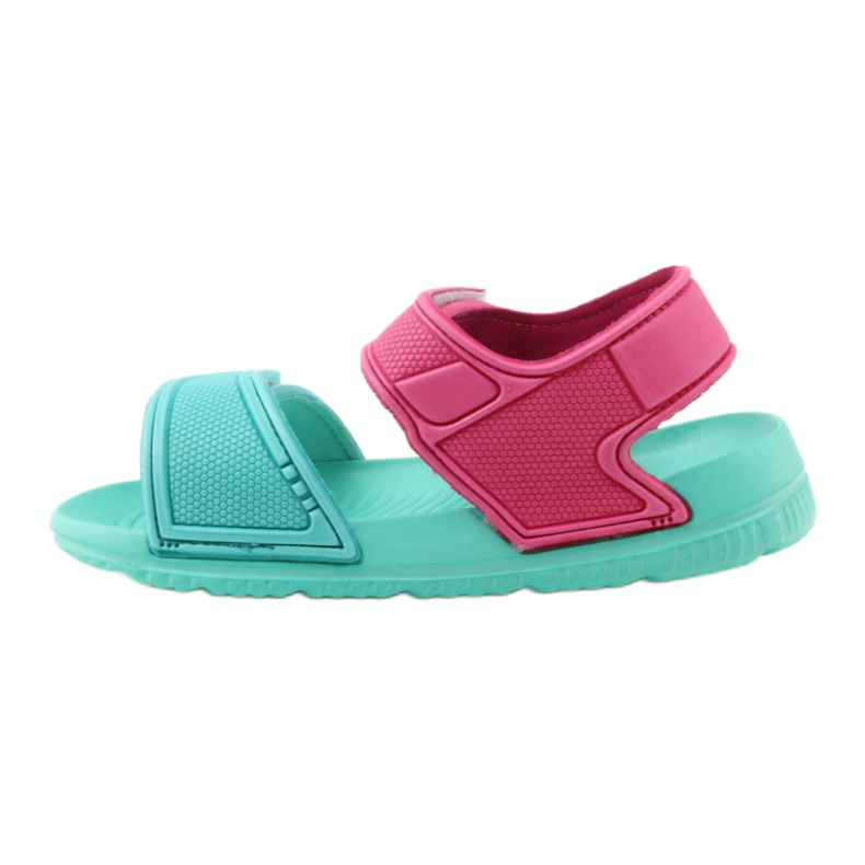 Sandalias para niños American Club mint para agua rosado verde 2