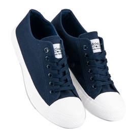 McKey Deportivas mujer azul marino 3