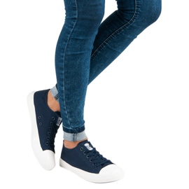McKey Deportivas mujer azul marino 5
