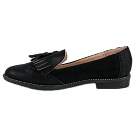 Bestelle Mocasines de mujer con estilo negro 5