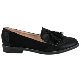 Bestelle Mocasines de mujer con estilo negro 2 Bestelle Mocasines de mujer con estilo negro 2