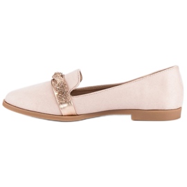 Bestelle Zapatos de ante con cristales rosado 1