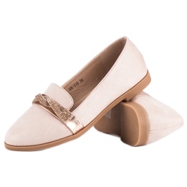 Bestelle Zapatos de ante con cristales rosado 2