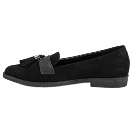 Mocasines negros elegantes 4
