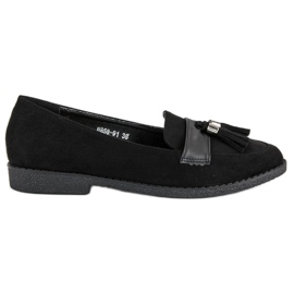 Mocasines negros elegantes 5