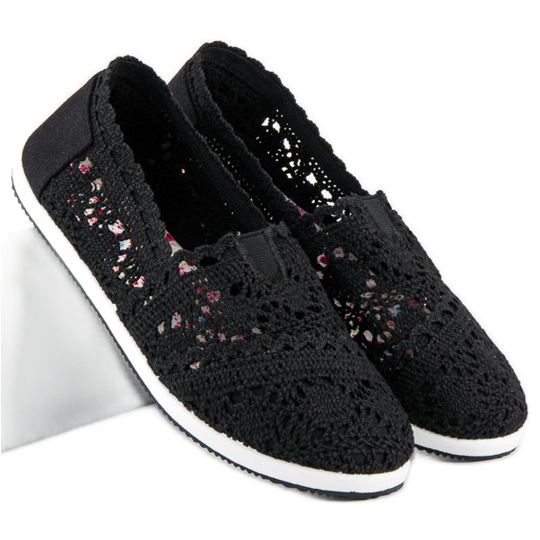 Bailarinas encaje negro 1