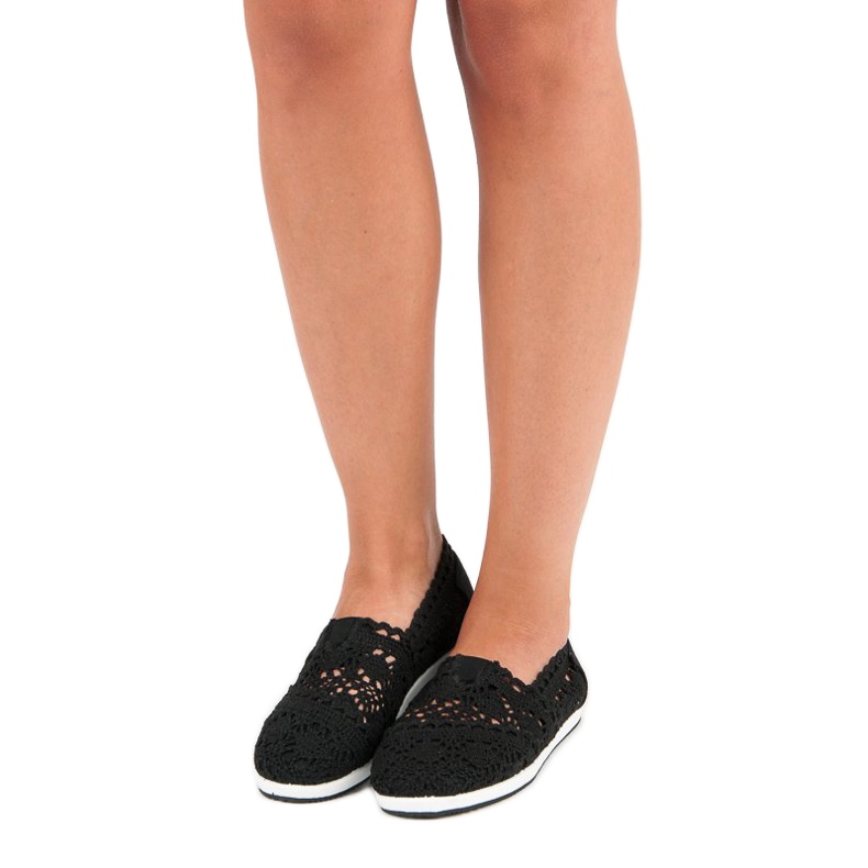 Bailarinas encaje negro 2