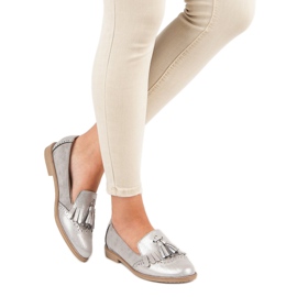 Bestelle Mocasines de mujer con estilo gris 2