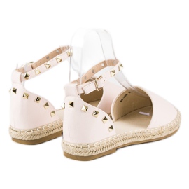 Sandalias alpargatas rock rosado 2