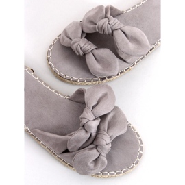 Zapatillas gris mujer gris LL-119 Gris 3