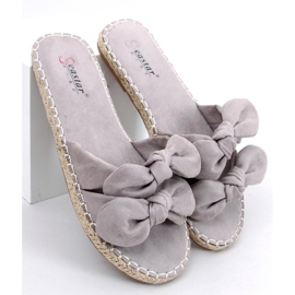 Zapatillas gris mujer gris LL-119 Gris 2