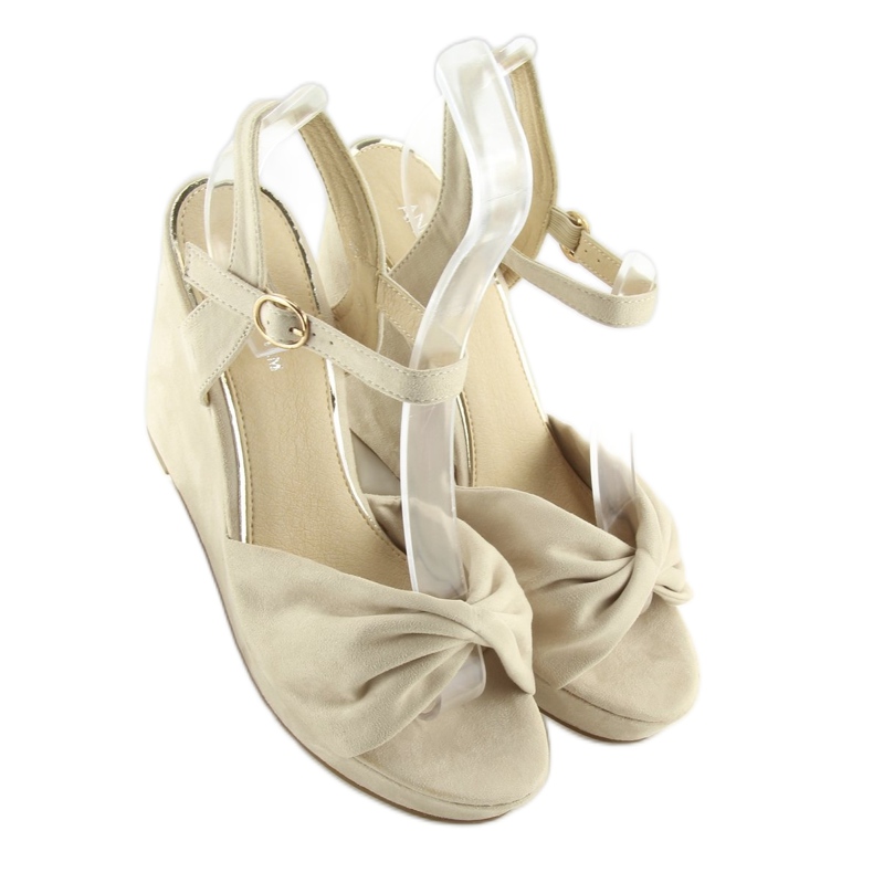 Sandalias cuña beige JM-M214M beige 1