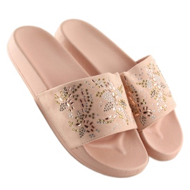 Rosa Pantuflas mujer rosa 883 Pink rosado 3