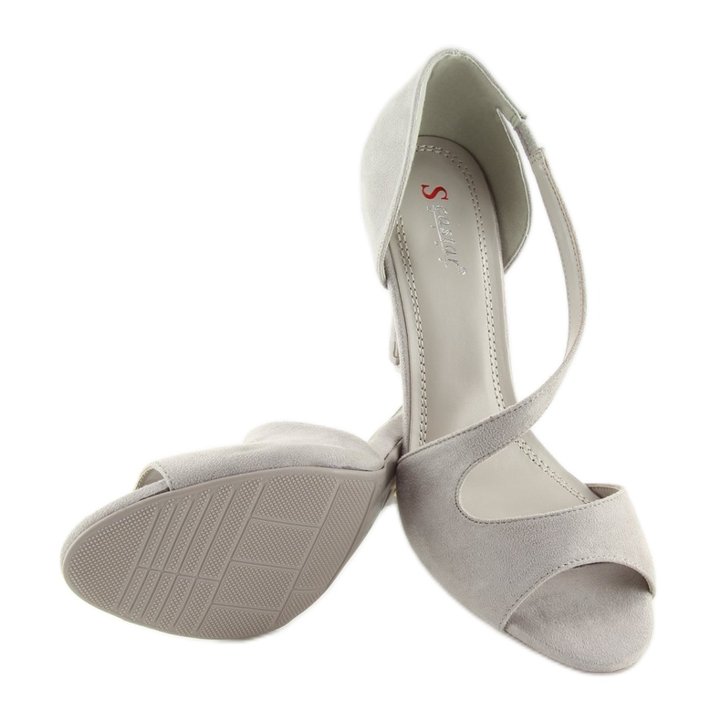 Salón expuesto asimétrico gris C90 gris 2