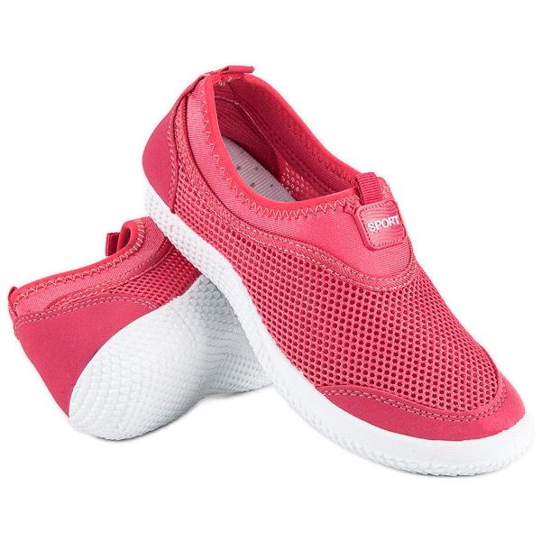 Seastar Zapatos deportivos sin cordones rosa 1