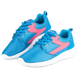 Hasby Calzado Deportivo Textil azul rosado 2