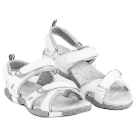 Hasby Sandalias mujer velcros blanco 2 Hasby Sandalias mujer velcros blanco 2