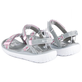 American Club Sandalias americanas grises 1